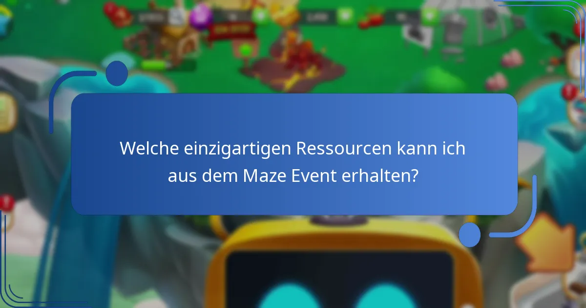 Welche Sammlerstücke sind während des Maze Events am wertvollsten?