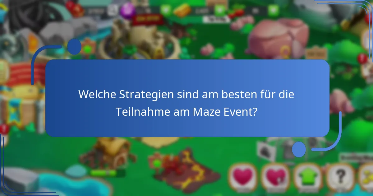 Wo können Spieler zusätzliche Ressourcen für das Maze Event finden?